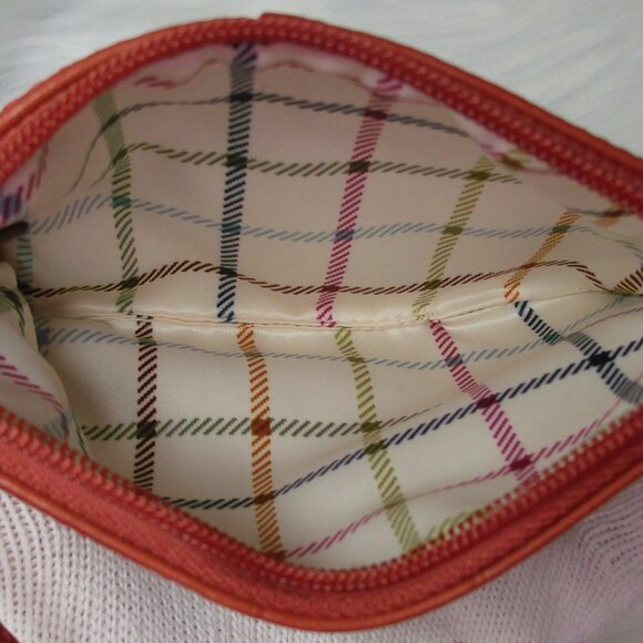 COACH Burnt Orange Leather Wristlet - Picture 5 of 5